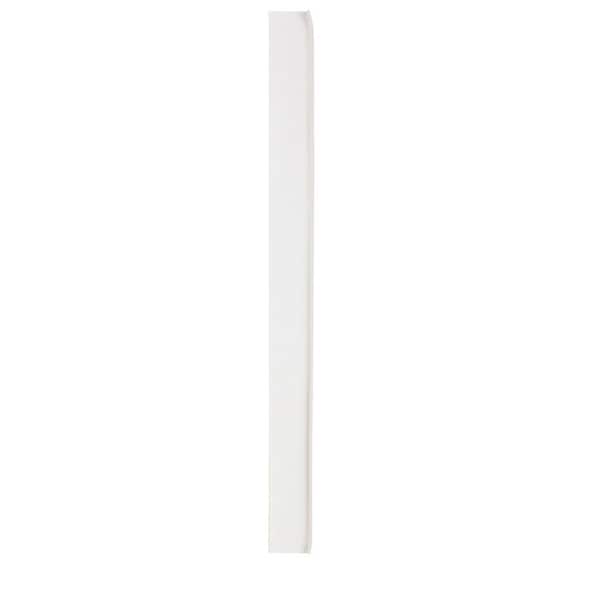 M-D Building Products M-D Building Products 4 in. H X 0.08 in. W X 48 in. L Self-Stick Snow White Vinyl Wall Base 23944 - main